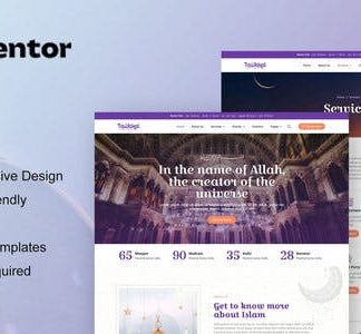 Tawakal - Mosque & Islamic Center Elementor Template Kit