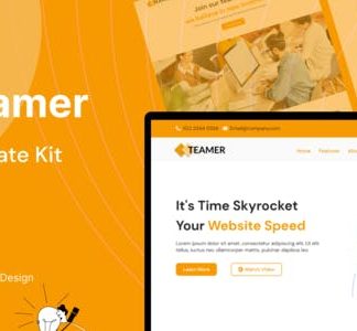 Teamer - SEO  Marketing Elementor Template Kit
