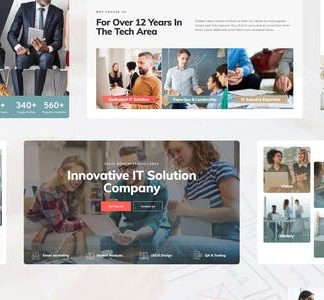 Techiz | IT Solutions & Services Company Elementor Template Kit