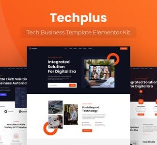 Techplus - Tech Business Elementor Template Kit
