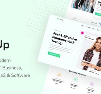 TechUp - Technology IT Solutions & Services Elementor Template Kit