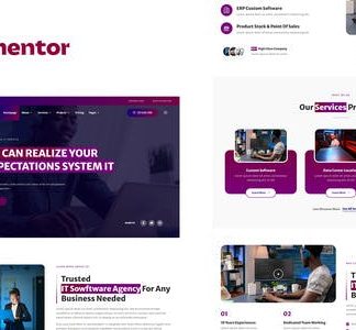 Tekno - IT Service & Software Developer Elementor Template Kit
