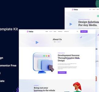 Telce - Creative Agency Elementor Template Kit
