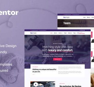 Texmazo - Textile & Garment Industry Elementor Template Kit