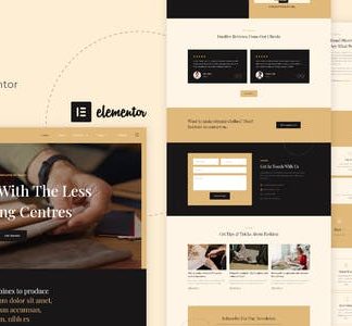 Teylor - Tailor Service Elementor Template Kit