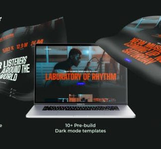 The Produzer - Music & Band Elementor Template Kit