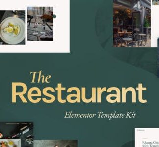The Restaurant - Elementor Template Kit