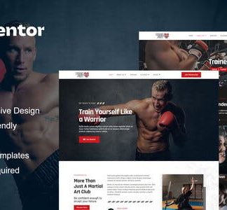 TigerFist - Martial Arts Elementor Template Kit