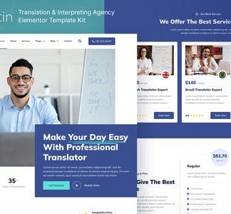 Translatin – Translation Services & Interpreting Agency Elementor Template Kit