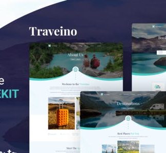 Traveino - Travel Agency Elementor Template Kit