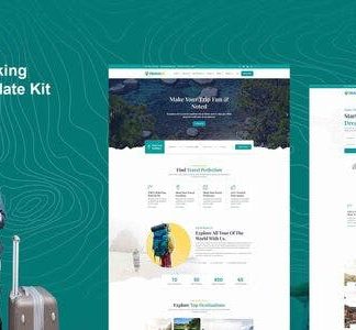 Travelin - Travel Tour Booking Elementor Template Kit