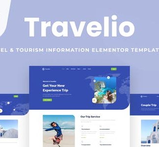 Travelio - Travel & Tourism Elementor Template Kit