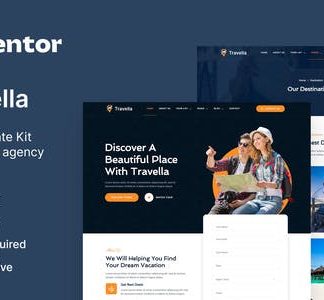 Travella – Tours & Travel Agency Elementor Template Kit