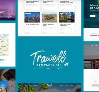 Trawell - Travel Blog Elementor Template Kit