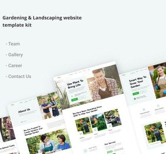 Treely | Landscape & Gardening Elementor Template Kit