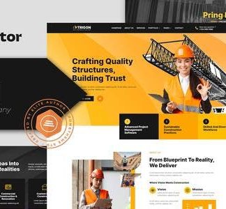 Trigon - Construction Elementor Template Kit