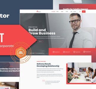 Upgreat - Business Service Corporate Elementor Template Kit