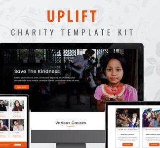 Uplift - Charity Template Kit