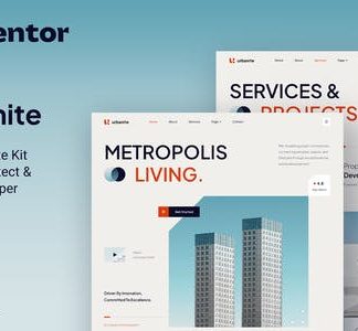 Urbanite – Architect & Real Estate Developer Elementor Template Kit