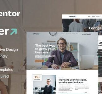 Utrener - Business Coach Elementor Pro Template Kit