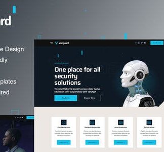 Vanguard - Cyber Security Service Elementor Template Kit