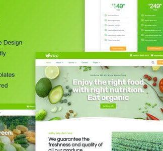 Vano - Organic Food & Agriculture Elementor Template Kit