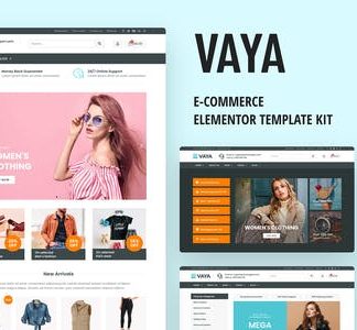 Vaya - E-commerce Elementor Template Kit