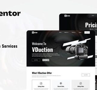 VDuction - Video Production Service Elementor Template Kit