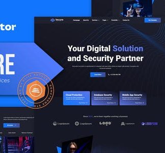Vecure - Cyber Security Services Elementor Template Kit