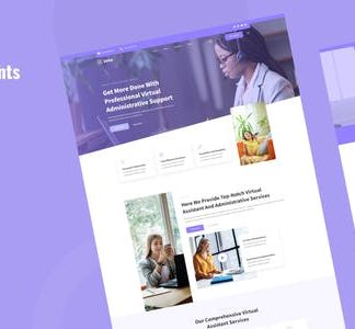 Veha - Virtual Assistant & Administrative Elementor Template Kit