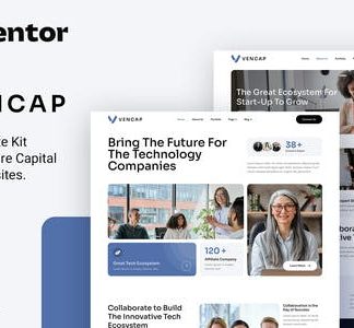 Vencap – Venture Capital & Investment Elementor Template Kit