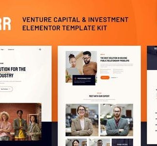 Venturr – Venture Capital & Investment Elementor Template Kit