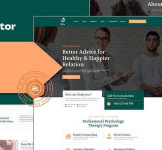 Verina - Mental Health Elementor Template Kit
