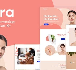Verra - Skincare & Dermatology Elementor Template Kit