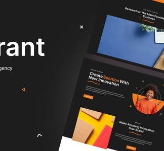 Vibrant - Digital Agency  Elementor Template Kit
