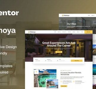 Villahoya - Villa Vacation Rental Elementor Template Kit