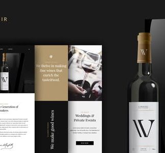 Villenoir - Wine Template Kit