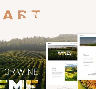 Vinart - Wine Brand & Vinyard Elementor Template Kit