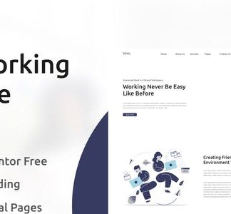 Vinic - Coworking Space Elementor Template Kit