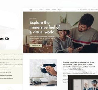 Virmax - Virtual Reality Services Elementor Template Kit