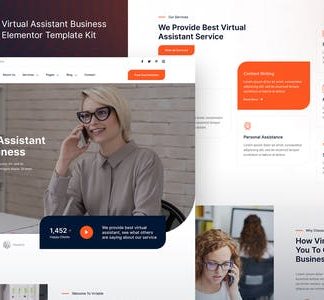 Virtable – Virtual Assistant Business Elementor Template Kit