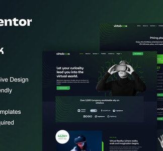 VirtaBox - Virtual Reality Services Elementor Template Kit