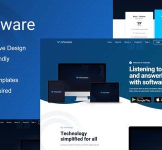 Virtuware - Saas & Digital Company Elementor Kit