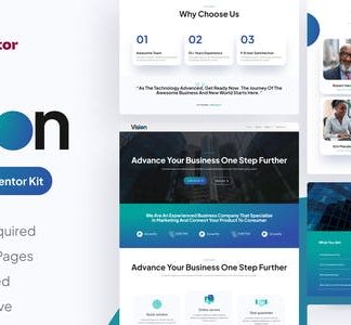 Vision - Multipurpose Elementor Pro Template Kit