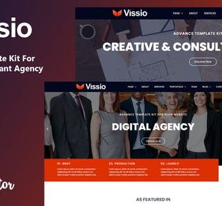 Vissio - Business Elementor Template Kit