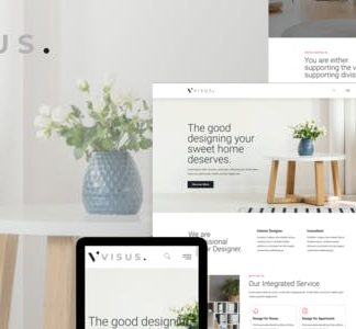 Visus - Interior Design & Architecture Elementor Template Kit