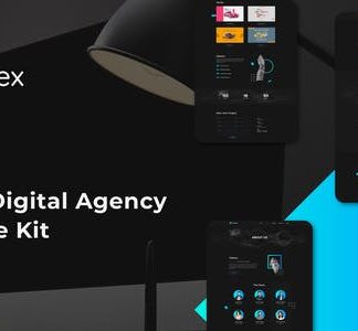 Vontex - Digital Agency Elementor Template Kit