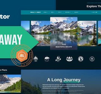 Walk&Away - Travel Blog & Tours Elementor Template Kit