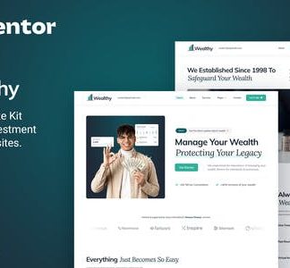 Wealthy – Wealth & Investment Management Elementor Template Kit