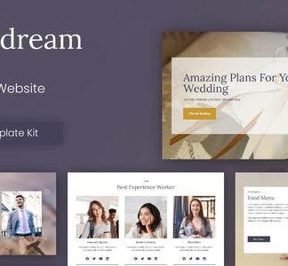 Weedream - Wedding Elementor Template Kit